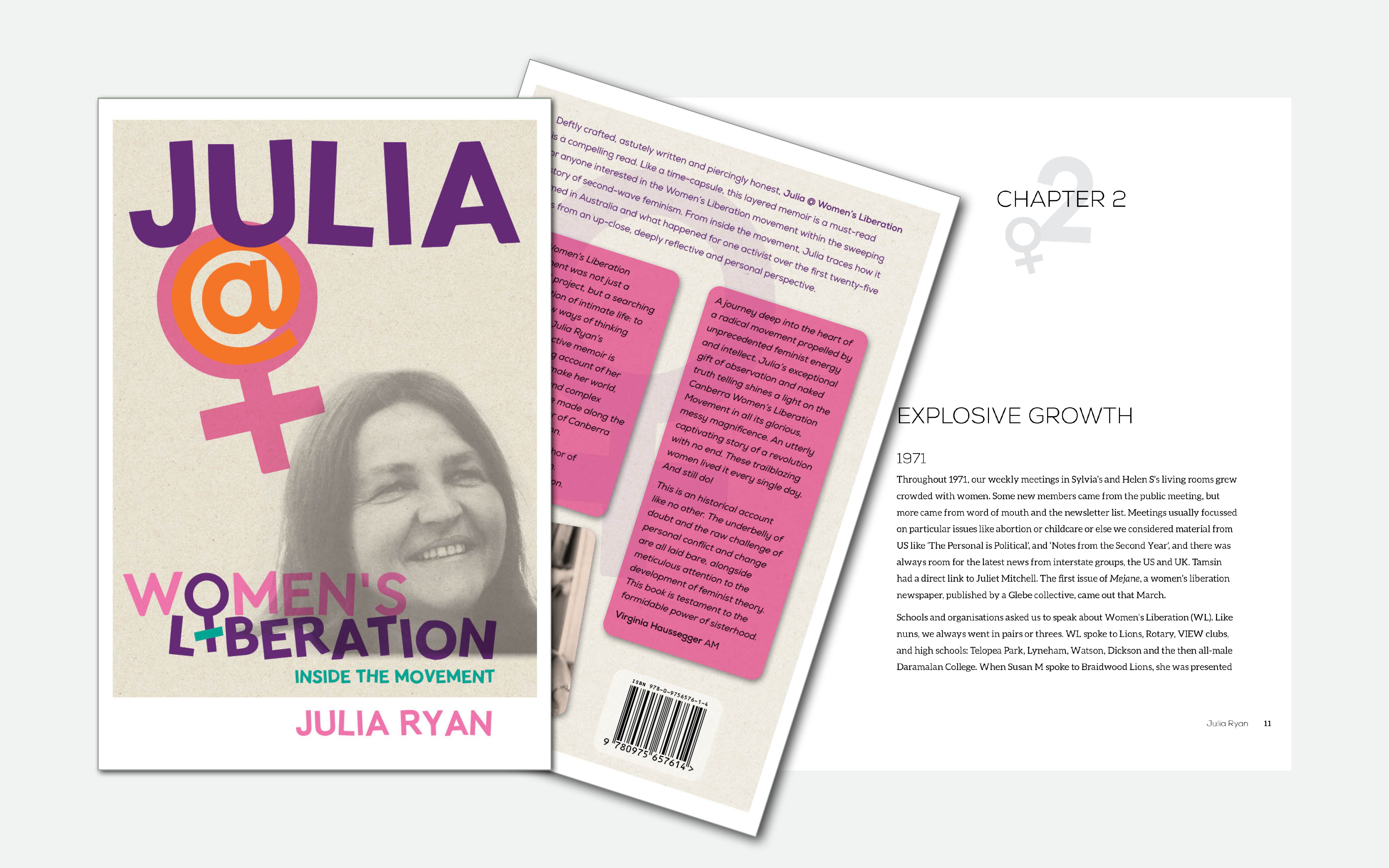 Julia @ Women's Liberation Book